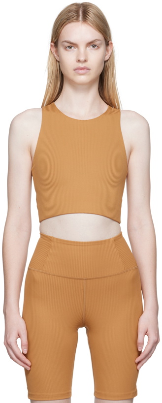 Photo: Girlfriend Collective Tan Dylan Sport Bra