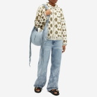Holzweiler Women's Big Cocoon Shoulder Bag in Light Blue Mix 