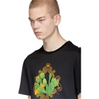 Versace Black and Blue Palm Springs T-Shirt