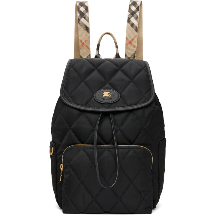 Photo: Burberry Black Horseshoe Backpack