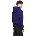 Etudes Blue Logo Klein Hoodie