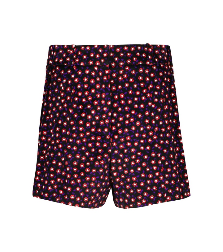 Photo: Paco Rabanne - Floral cotton shorts
