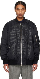 TAKAHIROMIYASHITA TheSoloist. Black Flight Bomber Jacket