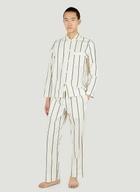 Tekla Striped Drawstring Pyjama Pants