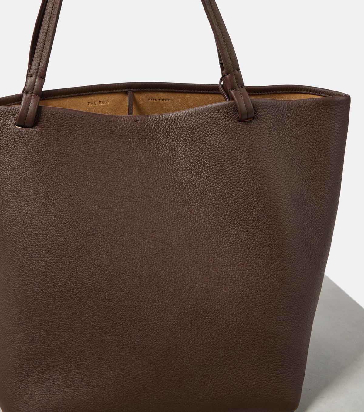 The Row Park Three leather tote bag The Row
