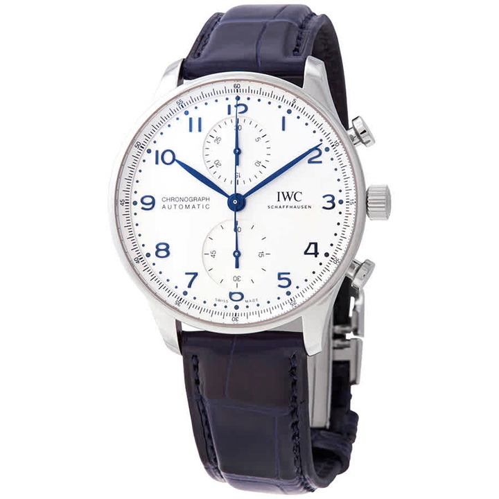 Photo: IWC Portugieser Chronograph Automatic Silver Dial Watch IW3716-05