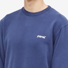 Parel Studios Men's BP Crew Neck Sweat in Navy Blue