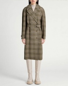 Lacoste Womens Overcoat & Trench Coat in Beige