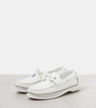 Christian Louboutin Gerockel leather boat shoes