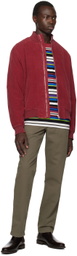 PS by Paul Smith Khaki Patch Trousers