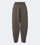 Arch4 Hayden knitted cashmere barrel-leg pants