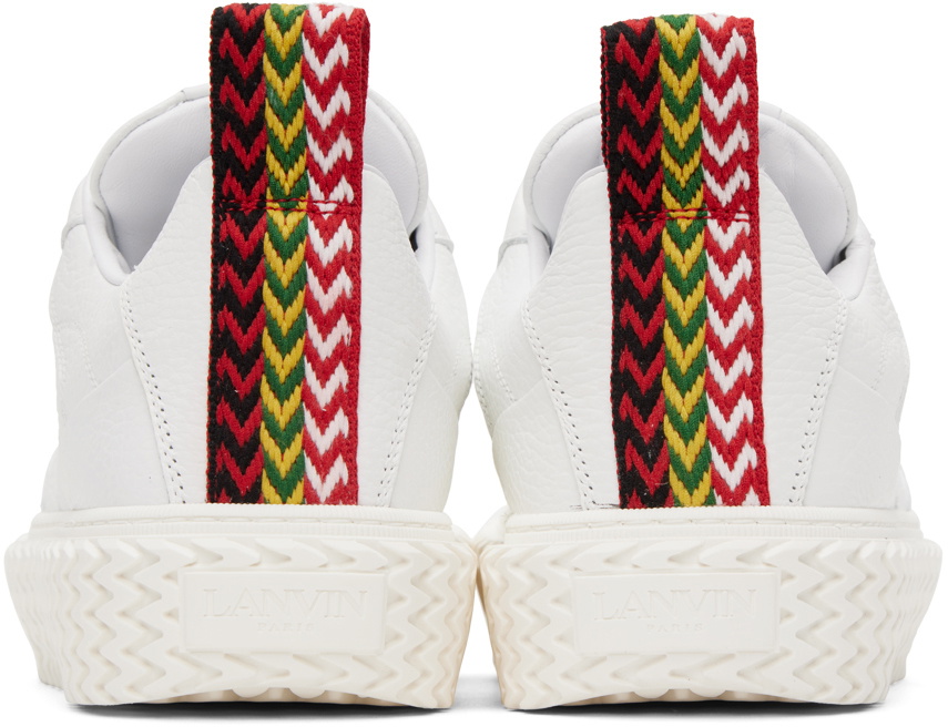 Lanvin White Curbies Slip-On Sneakers Lanvin