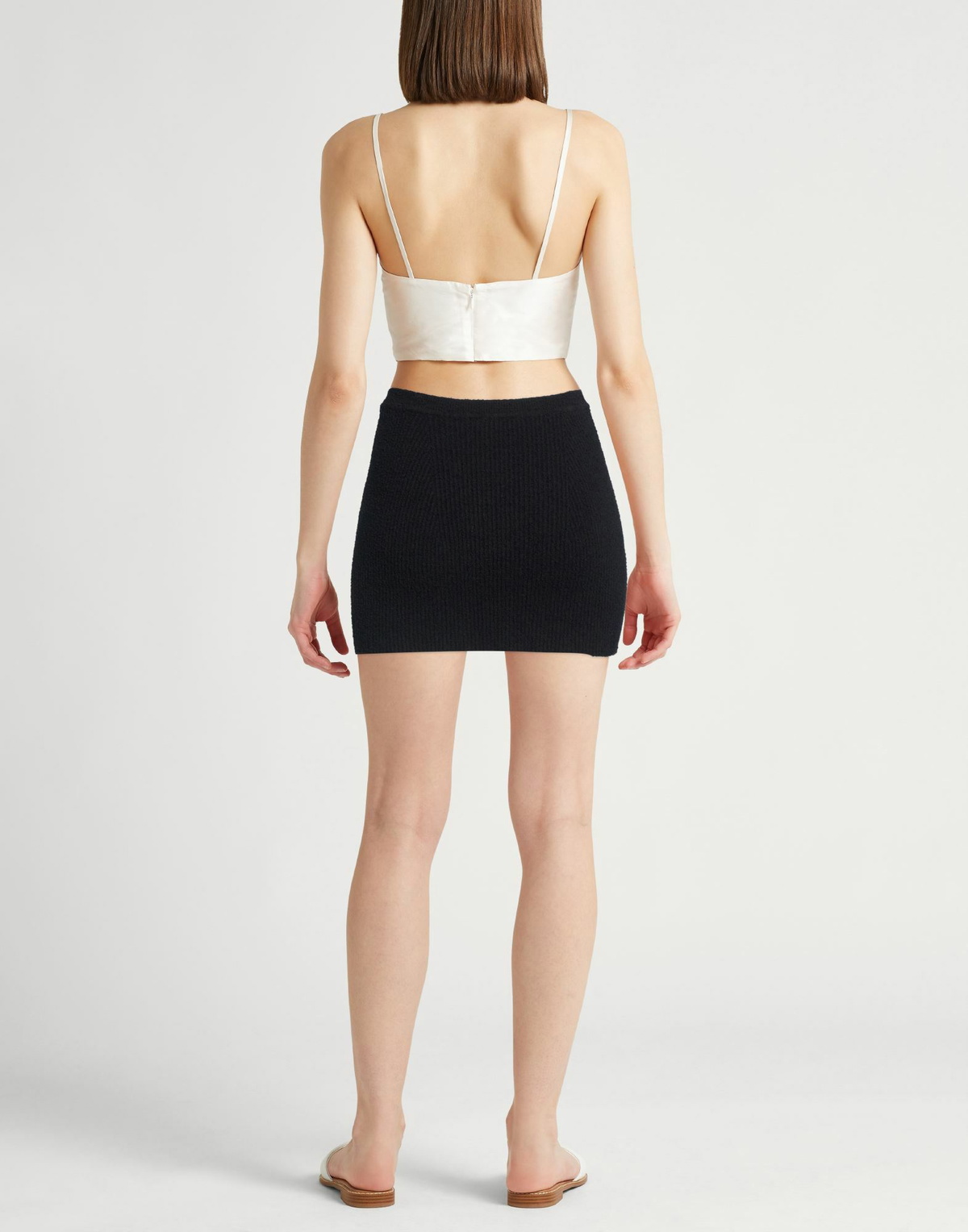 Wardrobe. nyc Womens Mini skirt in Black