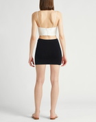 Wardrobe. nyc Womens Mini skirt in Black