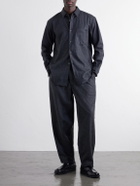 COMME DES GARÇONS SHIRT - Wool-Blend Flannel Shirt - Gray