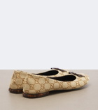 Gucci GG canvas ballet flats