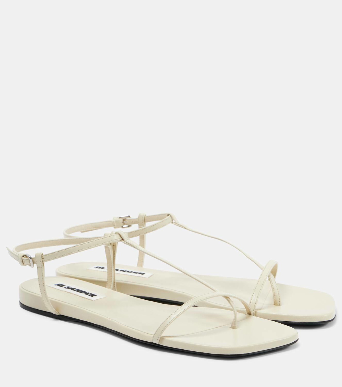 Jil Sander Leather thong sandals Jil Sander