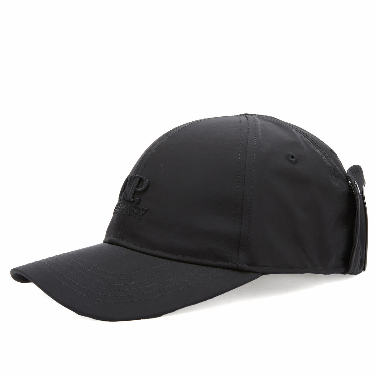 ★C.P. Company★ Goretex Infinium Ball Cap Black 18CLAC035A1 C.P. Company Men's Metropolis Series Gore‑Tex Infinium™ Logo