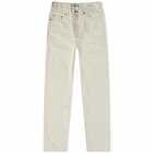 Our Legacy Men's Formal Cut Jeans in Naturelle Sincere Canvas