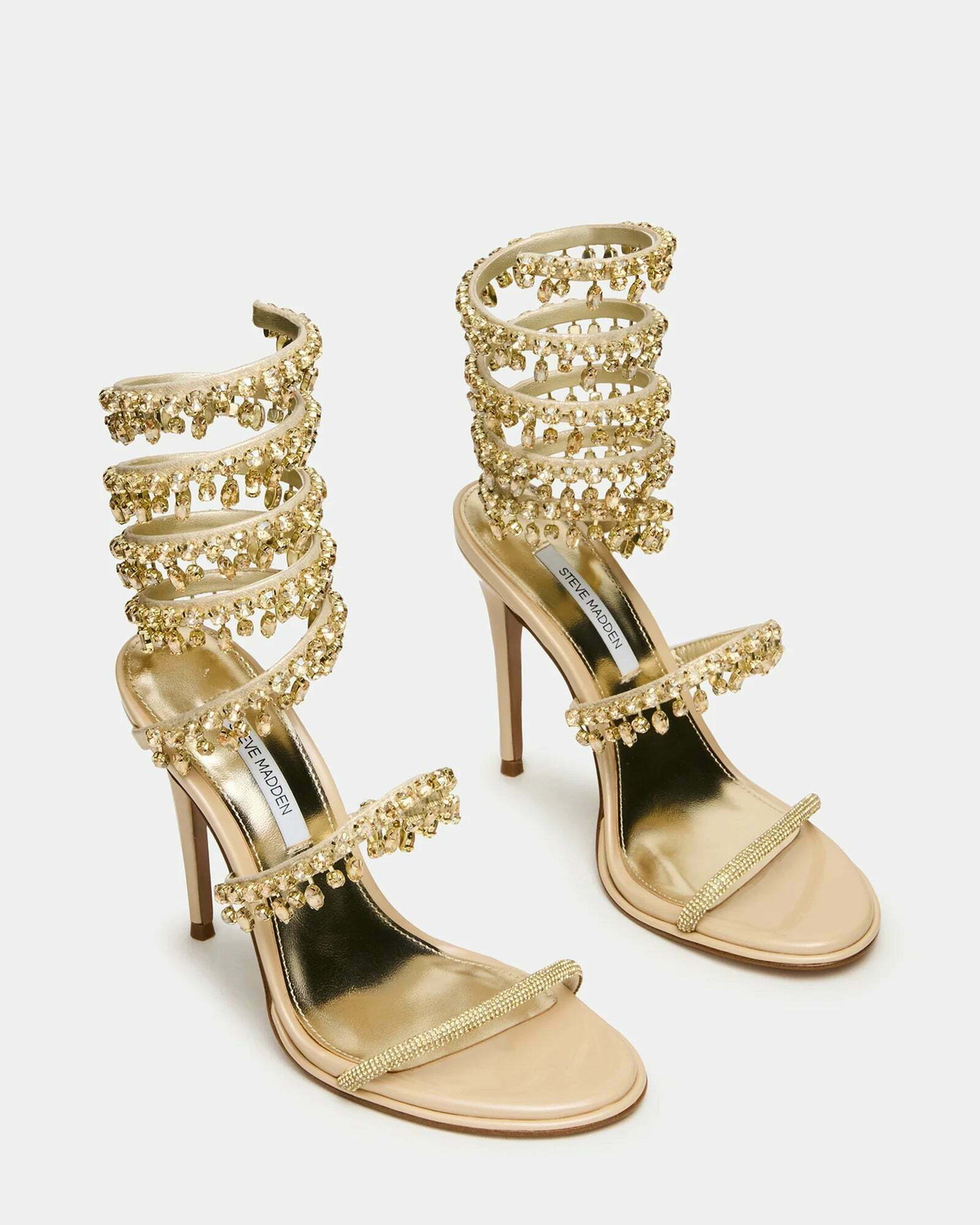 Steve Madden Gorgina Heels in Champagne
