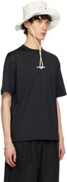 Jil Sander Black Rash Guard T-Shirt