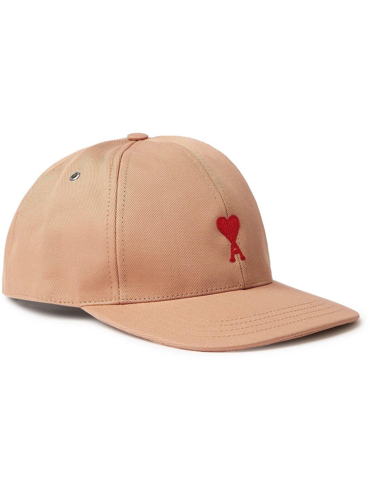 AMI PARIS - Logo-Embroidered Cotton-Twill Baseball Cap AMI