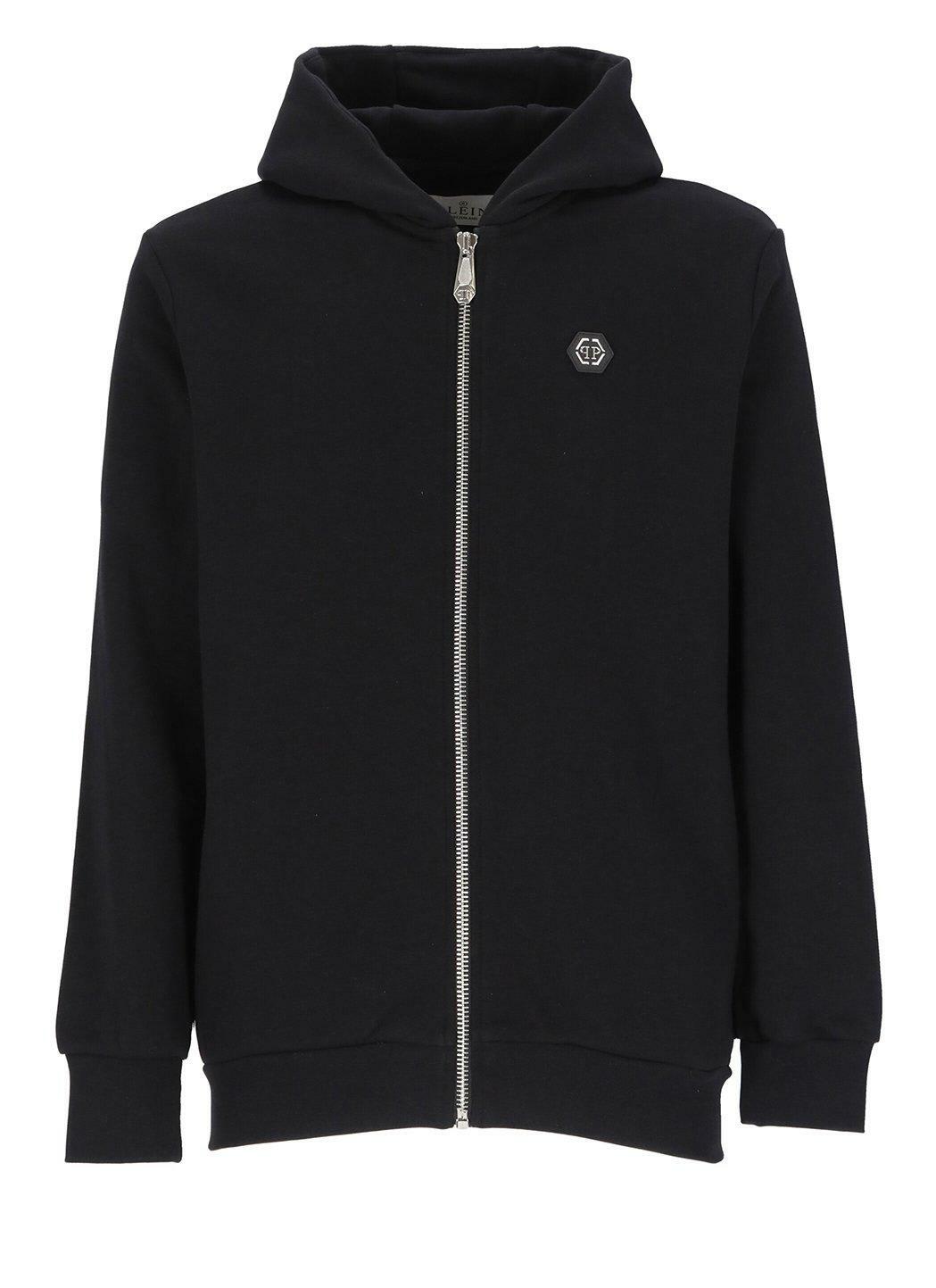Philipp Plein Logo Patch Hoodie Philipp Plein