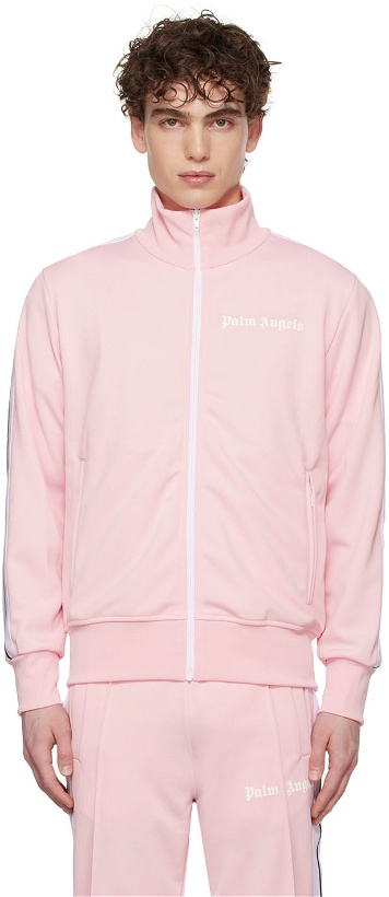 Photo: Palm Angels Pink Classic Track Jacket