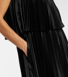 Noir Kei Ninomiya Satin midi dress