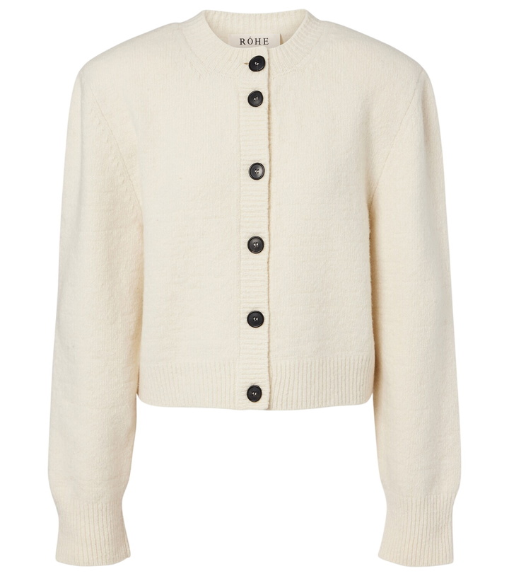 Photo: Róhe Wool cardigan