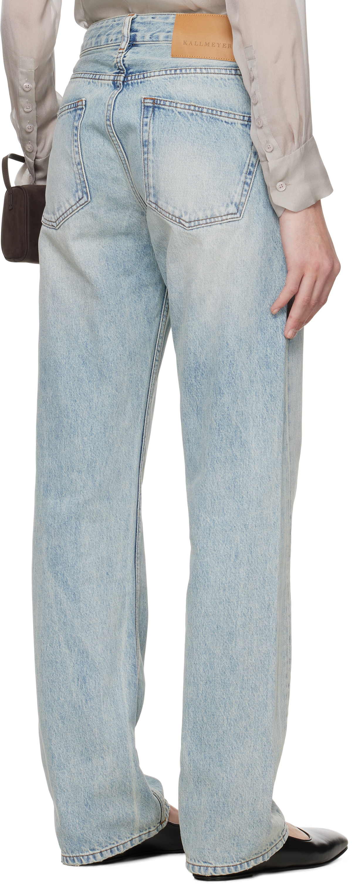Kallmeyer Blue Adina Low-Rise Jeans