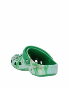 Crocs X Futura Laboratories Womens Mules & Clogs in Green