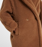 Max Mara Wool and silk teddy coat