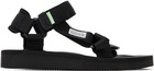 Suicoke Black DEPA-Cab Sandals