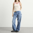 JW Anderson Women's Contrast Trim Vest in Ecru