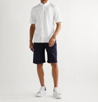 Alexander McQueen - Slim-Fit Button-Down Collar Stretch-Cotton Poplin Shirt - White