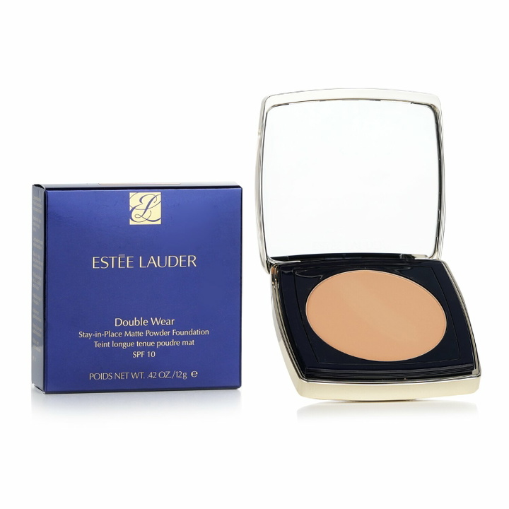 Photo: Estee Lauder Double Wear Stay In Place Matte Powder Foundation SPF 10 0.42 oz # 4N1 Shell Beige Makeup 887167508699