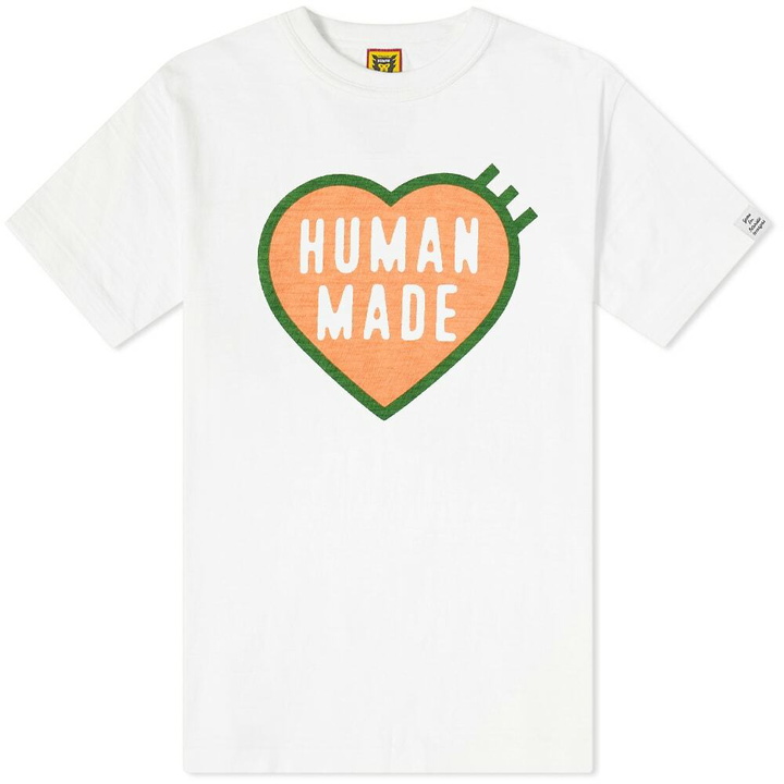 Photo: Human Made Men's Big Heart T-Shirt in White