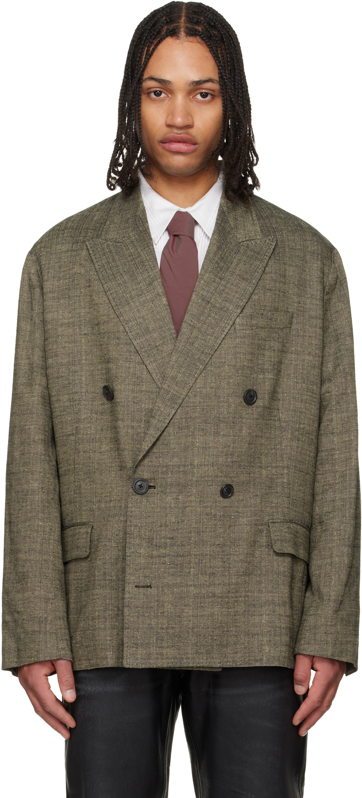 Our Legacy Leather Buta Coat Our Legacy