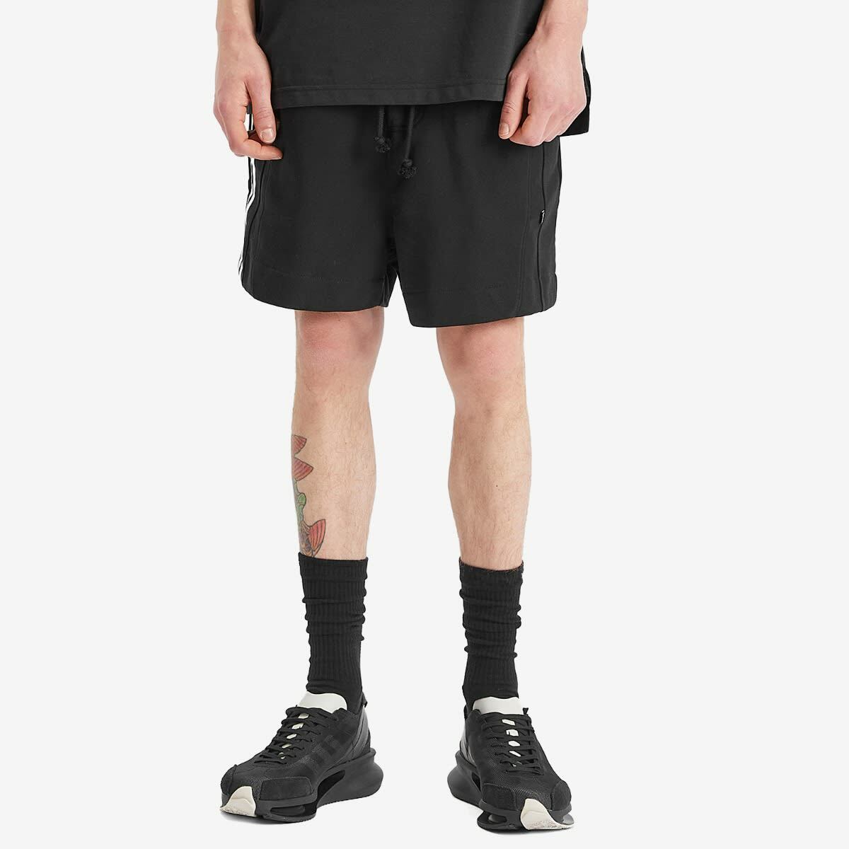 Y-3 Men's FT Sweat Shorts in Black