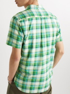 Beams Plus - Checked Cotton-Poplin Shirt - Green