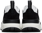 Burberry Black Logo Embossed Sneakers