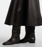 Herbert Levine Rein It In leather knee-high boots