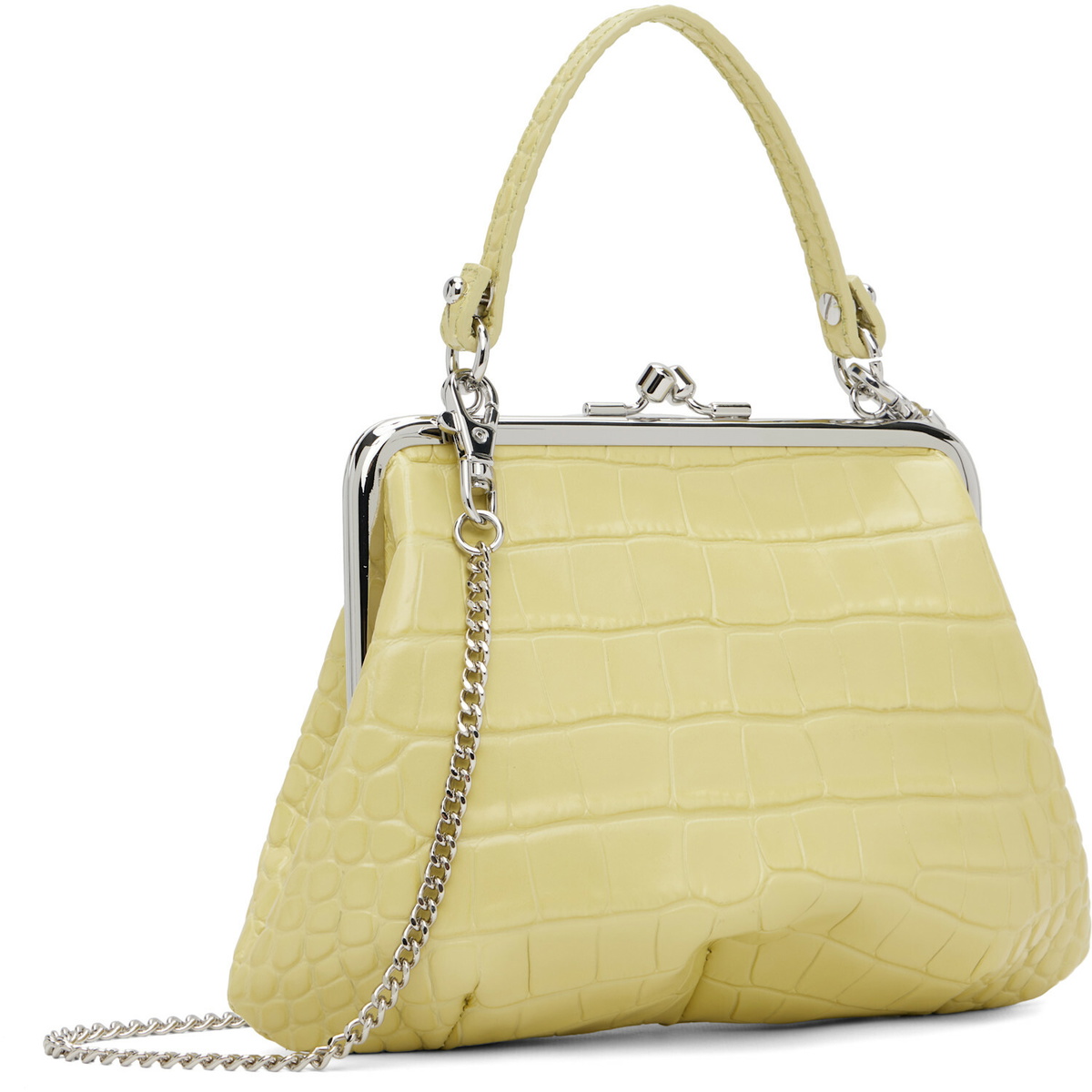 Vivienne Westwood Green Granny Frame Bag
