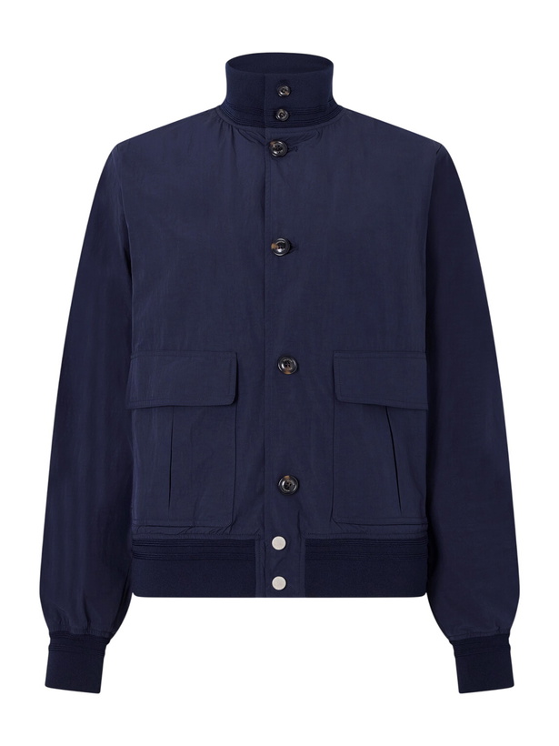 Photo: Valstar - Valstarino Shell Bomber Jacket - Blue