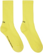 SOCKSSS Two-Pack Purple & Yellow Socks