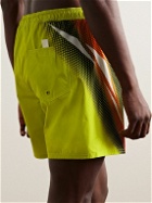 Saturdays NYC - Oakley Timothy Straight-Leg Mid-Length Printed Swim Shorts - Green