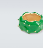 Bottega Veneta - Cacti gold-plated and enamel ring