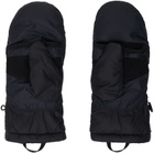 The North Face Black Nuptse Mittens