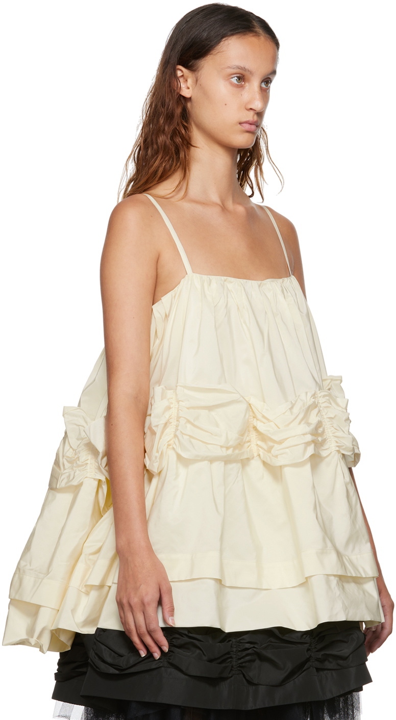 Simone Rocha Off-White Layered Blouse Simone Rocha